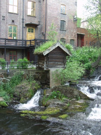 Parti fra møllerfossene i Akerselva