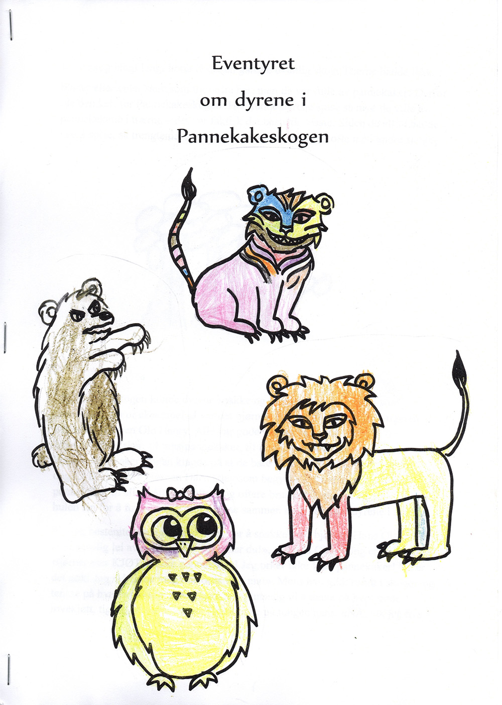 Eventyret om dyrene i Pannekakeskogen