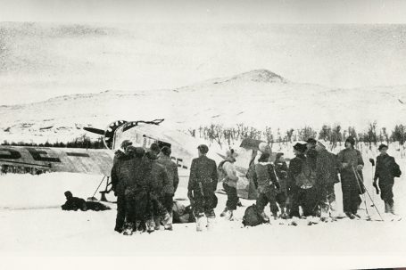 Norske flyktninger i Nord-Sverige.